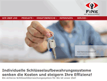 Tablet Screenshot of finekey.de